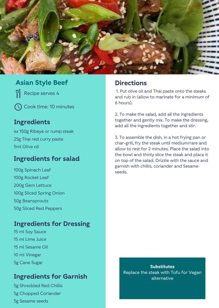 Asian Style Beef