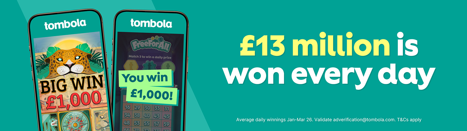 £13 million is won every day